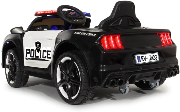Coche de Policia Ride-on US Police Car 12V